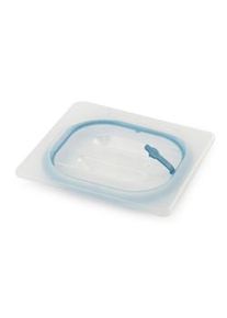 Mori 2A coperchio ermetico con guarnizione sovrastampata per contenitore Gastronorm 1/6 in polipropilene cm 17,6x16,211628-CPPT16000