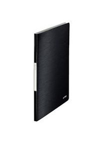 Leitz Style Portalistino a Fogli Fissi 40 buste, Nero, Confezione da 10, 39590094