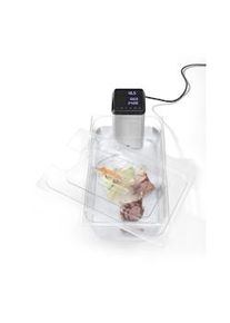 Coperchio Gastronorm con apertura per sous vide, Hendi, GN 1/1, Trasparente, 530x325mm