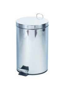Cestino a pedale 12 L Acciaio Inox 549