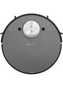 HISENSE, RVCLS144AB, Robot Aspirapolvere Lavapavimenti, Mappatura Laser, 3Livelli di Potenza e di Lavaggio, App, 150min autonomia, 55W, Nero