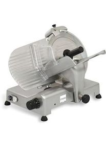 Affettatrice Professionale Verticale mec VS LINE- Diametro Lama 300 mm - Affilatoio Fisso - Braccio a Cigno