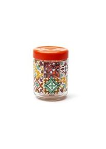 Excelsa barattolo Lisbona vetro 10x13,5x10 cm multicolore