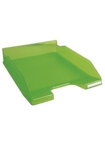 Exacompta Vaschetta portacorrispondenza Combo Midi 11397D, in PS, (PxlxAlt) 34,6 x 25,5x 6,5 cm, capacità 500 fogli, Verde mela. Conf. da 6 pz.