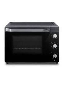 De'Longhi DeLonghi EO40123.S_DE'LONGHI_Forno elettrico_(lxpxa) 515x440x360mm_dettagli cromati_vol. 40l., 2000W, accessori: leccarda, spiedo e griglia_nero