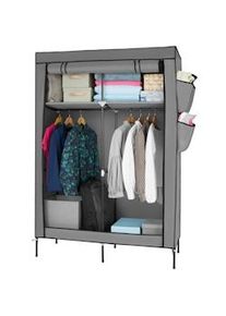 TecTake Armadio Anna 108 x 45 x 164 cm - grigio - 403444