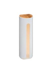 Dispensador de disco de banheiro branco bambu coleção 'Baltik'