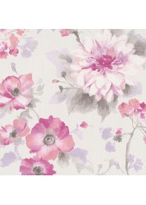 Papel pintado fucsia, blanco Erismann Fashion for Walls by Guido Maria Kretschmer 1005105