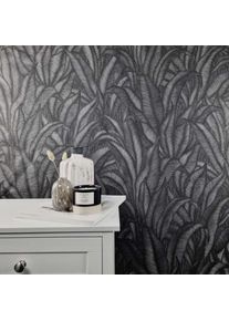 Erismann Papel pintado negro, antracita Fashion for Walls 4 by Guido Maria Kretschmer 1037115