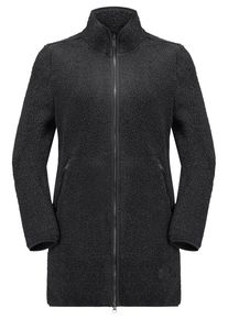 Jack Wolfskin Damski płaszcz polarowy High Curl Coat Women XS black