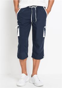 Pantalon 3/4 microfibre - bleu - taille 50 - Microfibres - bonprix