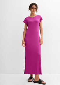 Robe fluide en jersey viscose - violet - taille 38/40 (S) - Viscose - bonprix