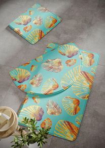 Tapis de bain à mémoire de forme - bleu - taille 2 (Tapis pour WC suspendu) - bonprix