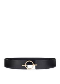 Lascana Dames Tailleceintuur in zwart ,maat 105, Witt, 100% Leer