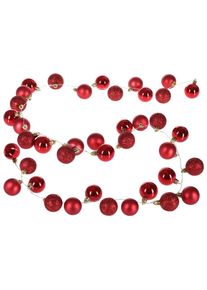Casaria Kerstverlichting kerstballen LED Root 2m Ballen