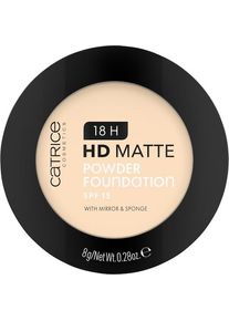 Catrice Puder 18H HD Matte Powder Foundation SPF 15 Make-up gezicht Dames 8 g