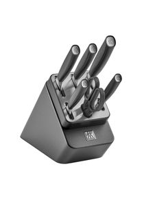 Zwilling All * Star 7-pcs, Bloc de couteaux, Argent, Anthracite