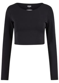 Urban Classics Ladies Sports Longsleeve ' ' Damen schwarz Größe L