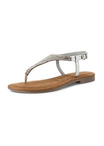 Tamaris Dames Teenslipper zilver 39