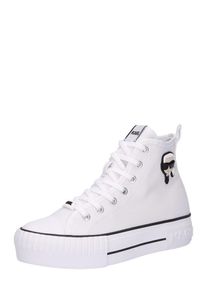 K by KARL LAGERFELD Karl Lagerfeld Dames Sneakers hoog nude / zwart / wit 37