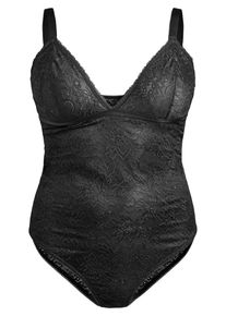 Devoted by Zizzi Dames Lingerie body 'CANAOMI' zwart XL