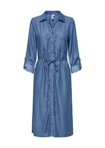 Only Kleid 'ONLCHARIS' Damen blue denim Größe 34