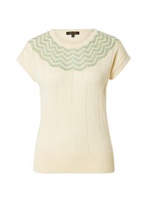 King Louie Dames Shirt 'Yoke' chamois / turquoise / goud L