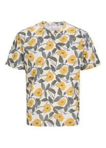 Jack & Jones JACK & JONES Heren Shirt opaal / curry / olijfgroen / wit M