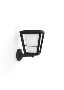 PHILIPS Hue Econic Staande Led Muurlamp - Zwart