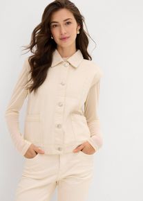 Gilet in jeans - Incolore - Taglia 48 - bonprix