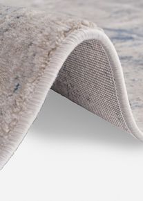 Tappeto con motivo morbido - Blu - Taglia 60x110 cm - bonprix