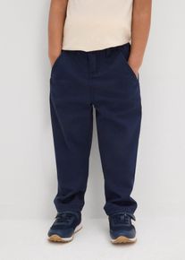 Pantaloni chino elasticizzati slim fit straight, Blu, Taglia 128, bonprix