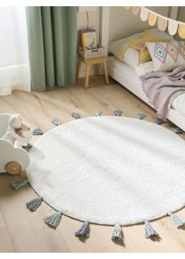 Lytte Uni,Met franjes - Moderne Vloerkleden voor Woonkamer, Slaapkamer & Eetkamer