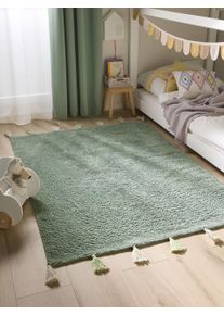 Lytte Tapis pour enfants lavable Malu Vert 120x170 cm - Tapis pour chambre d'enfants/bébé