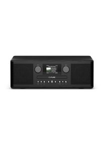 pure Classic C-D6i - De charmante alles-in-één internetradio, Zwart/Essen