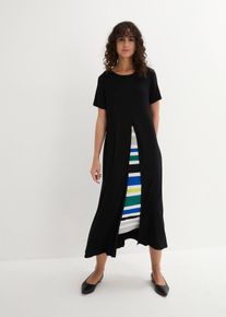 Robe en jersey viscose extensible - noir - taille 42/44 (M) - Viscose - bonprix