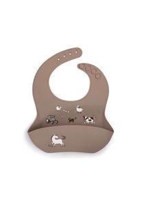 Filibabba - Silicone bib with print - Magic Farm