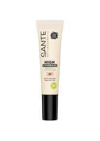 Sante Naturkosmetik Korektor High Coverage Mineral Concealer Makijaż twarzy Female 15 ml