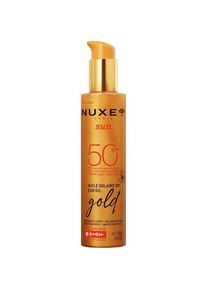 NUXE Paris Nuxe Sun Zonnebrandolie Goud SPF50 Lichaamsolie Unisex 150 ml