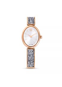 Swarovski Montres, Crystal Rock Oval watch, Swiss Made, en quarz - Métal & Acier inoxydable & Verre minéral
