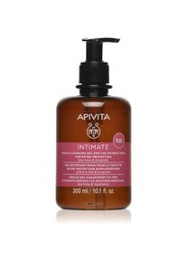Apivita Intimate Plus Cleansing Gel gentle foaming wash gel for intimate hygiene 300 ml