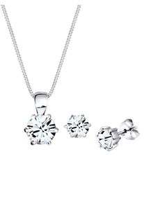 Elli Set di gioiElli 'Kristall' Donna - argento