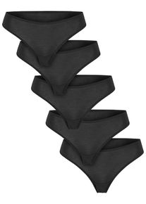 Urban Classics Dames String zwart L