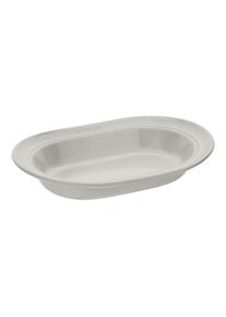 Staub Dining Line Assiette 25 cm, Céramique, Truffe blanche