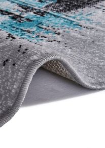 Vloerkleed met schilderachtig motief - grijs - maat 160x230 cm - bonprix