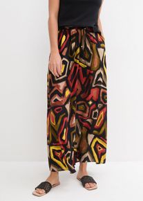 Maxi rok van soepele viscose - rood - maat 44 - viscose - bonprix