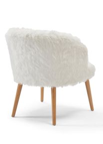 Fauteuil - wit - maat Onesize - bonprix