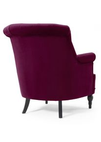 Fauteuil - paars - maat Onesize - bonprix