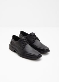 Leren veterschoenen van Rieker - zwart - maat 46 - glad leer - bonprix