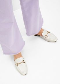Slippers - wit - maat 42 - vegan - bonprix